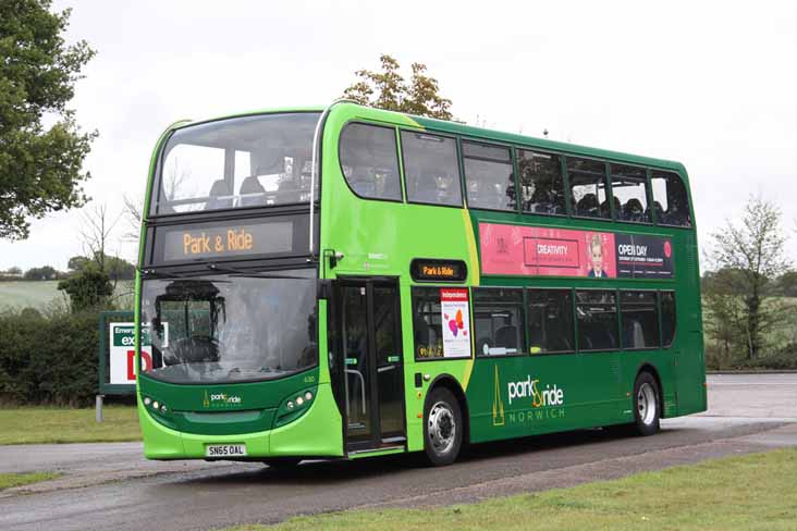 Konectbus Alexander Dennis Enviro400 630 Norwich Park & Ride